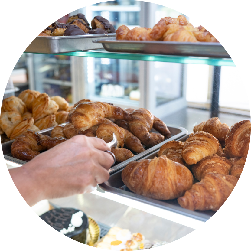 店頭焼きたてイメージ